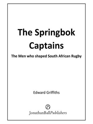 cover image of The Springbok Captains